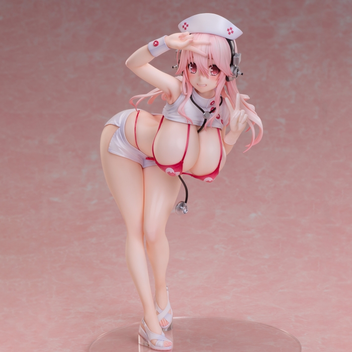 "すーぱーそに子"がナースビキニ姿で約1/6サイズのスケールフィギュア化！