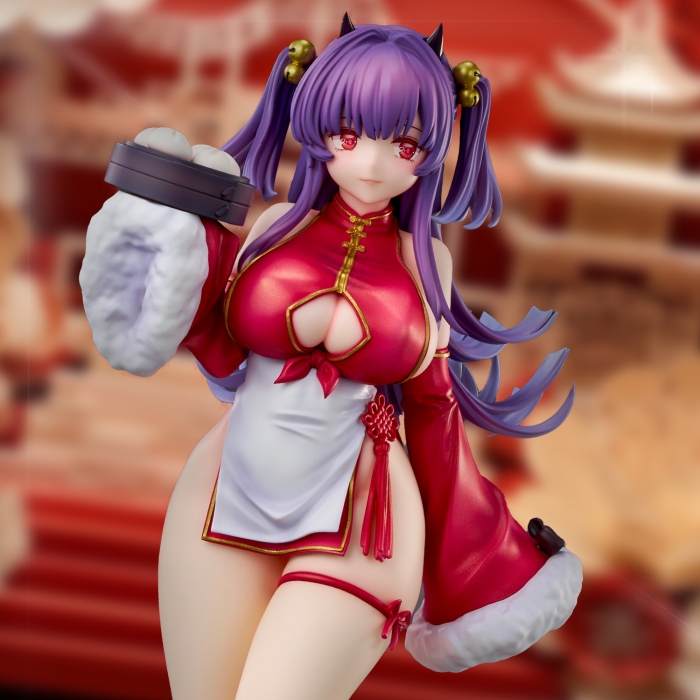 イラストレーターXin先生のイラストを立体化した「上条ゆり 中華点心店Ver.」が1/6スケールフィギュアで登場!