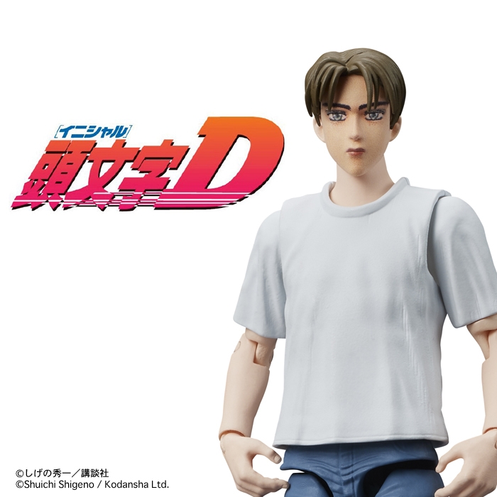 世界中にファンがいる伝説的作品『頭文字D』の主人公「藤原拓海」が1/24スケールアクションフィギュアDIGACTIONから登場!!