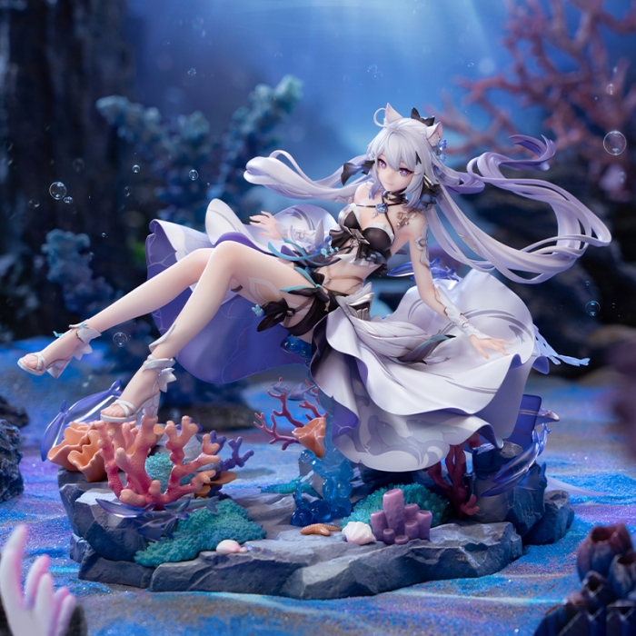  本格アクションゲーム『崩壊3rd』より、「キアナ・終焉の律者 月華の夜凪Ver.」が1/7スケールフィギュアとなって登場！