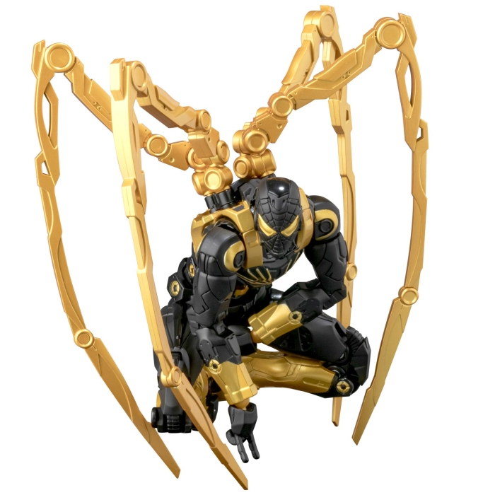 『Fighting Armor』シリーズよりアイアン・スパイダー (ONYX STEALTH TECH Ver.)が登場。