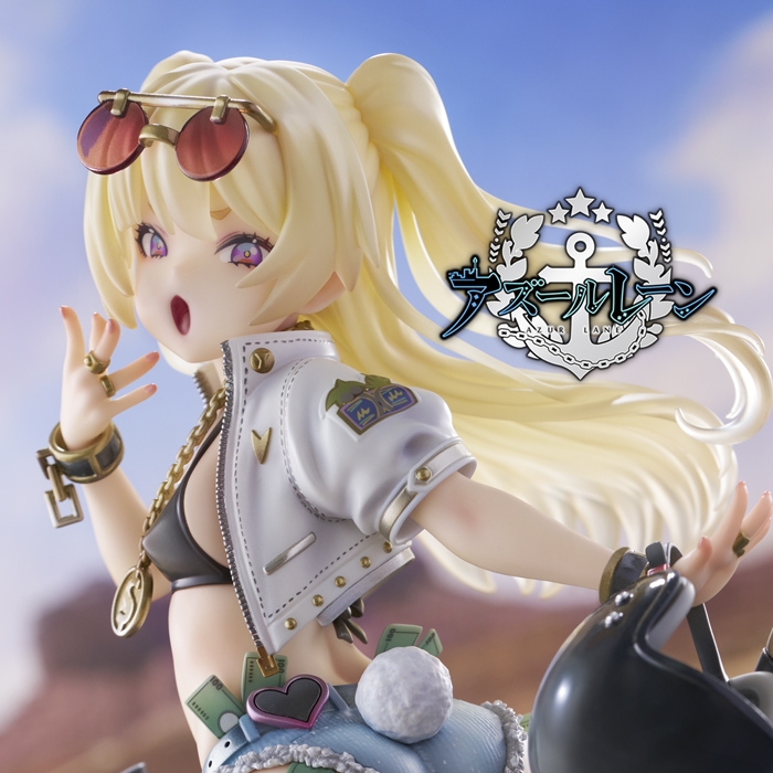 ウイングの『アズールレ―ン』シリーズに新作登場!!ユニオン陣営フレッチャー級駆逐艦「バッチ」!!着せ替え衣装「華麗なるスピードスター」。