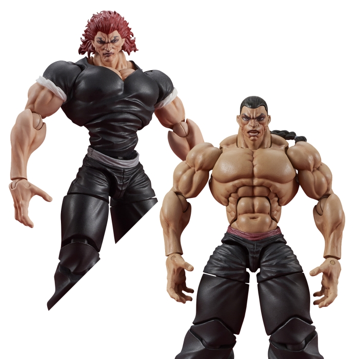 DIGACTION 『範馬刃牙』烈海王、範馬勇次郎が約24分の1スケールで登場！！！