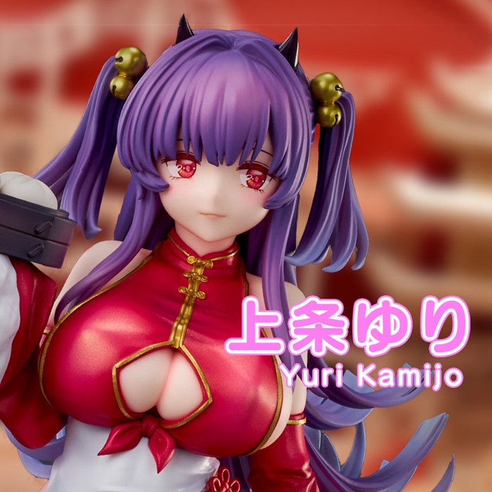 イラストレーターで漫画家、超人気のXin氏。氏の人気キャラクター「上条ゆり」のミニチャイナ衣装の刺激的なイラストを立体化!!