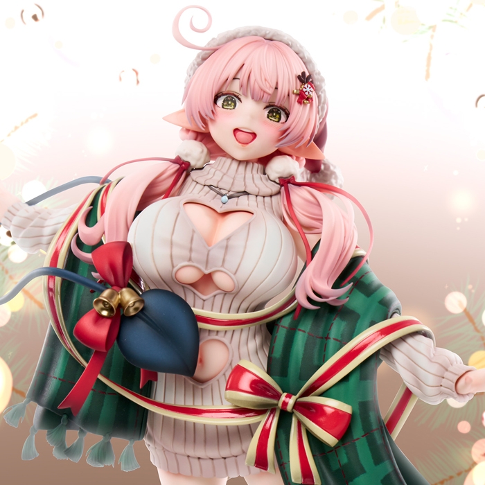 大人気イラストレーター鳴島かんな氏によるオリジナルキャラクター淫魔「コマセちゃん」。冬の暖かい装いのイラストを立体化!!