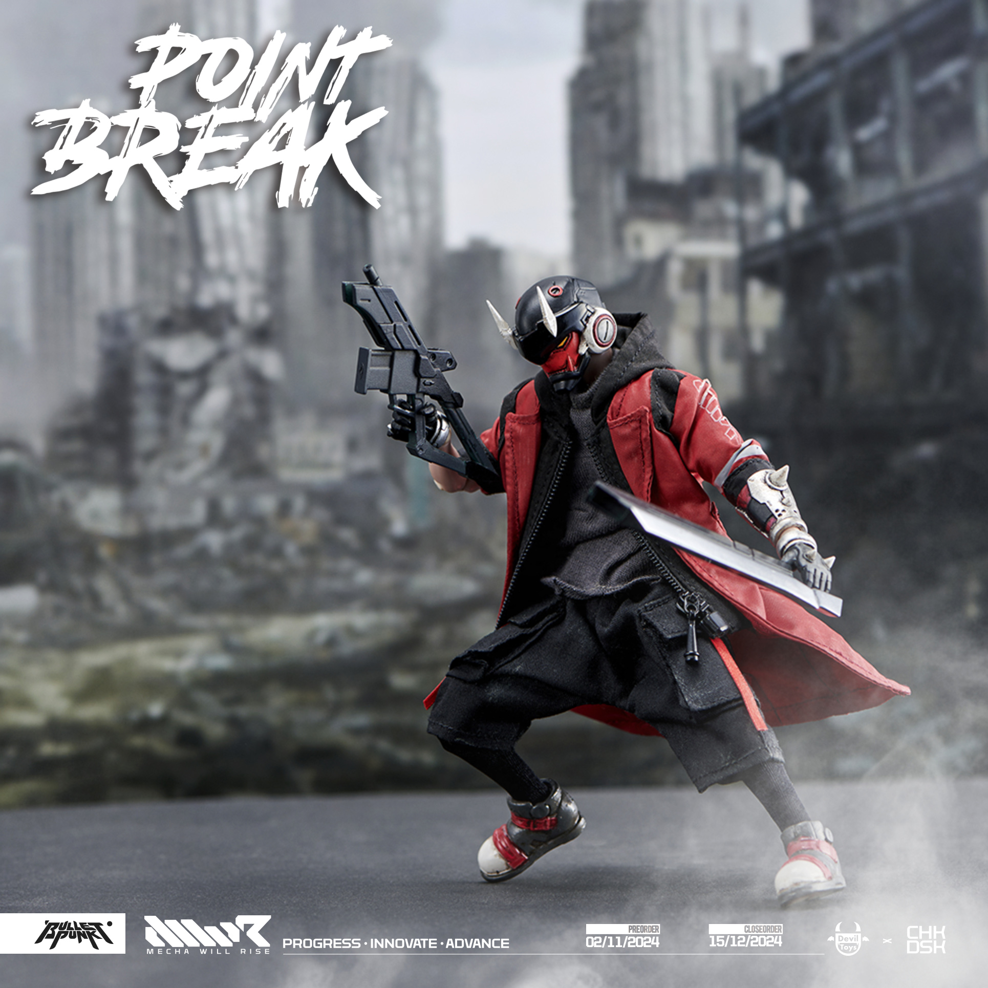 DXIII(Point Break Version) 1:12 Scale Action Figure