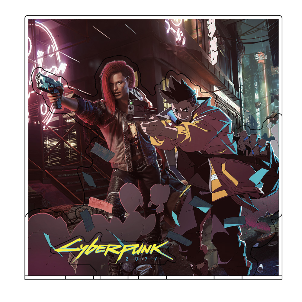 とびすた Cyberpunk 2077 & Edgerunners (V & DAVID GUNFIGHT)