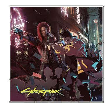 Y4K PRODUCTS /とびすた Cyberpunk 2077 & Edgerunners (V & DAVID GUNFIGHT)