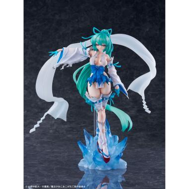 株式会社ウイング /『魔法少女にあこがれて』マジアアズール 薄氷巫女 DXver. 1/7スケール完成品フィギュア