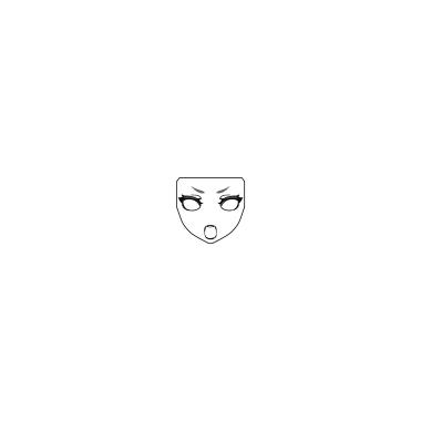卓匠文化発展 /アニマサーキット ヴィオ・ザ・ラビット FACE PARTS（表情パーツB）