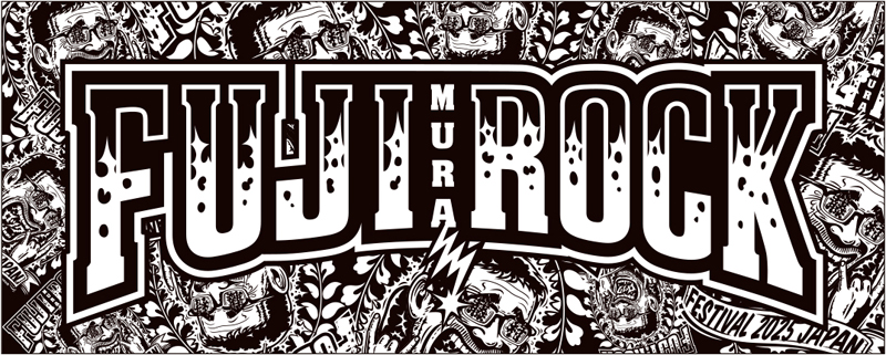 “FUJI [mura] ROCK FESTIVAL 2025” FACE TOWEL [Designed by 横井猛]